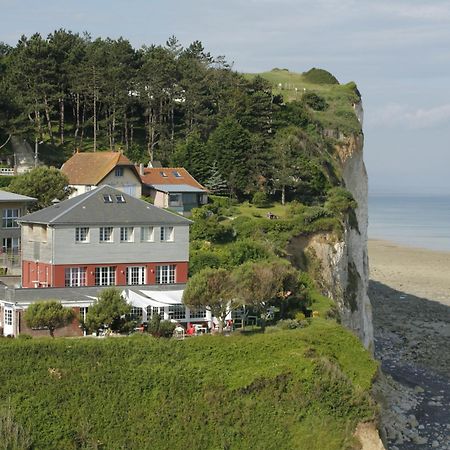 The Originals Hotel Le Cise Restaurant Chambres Et Suites Ault Exteriör bild