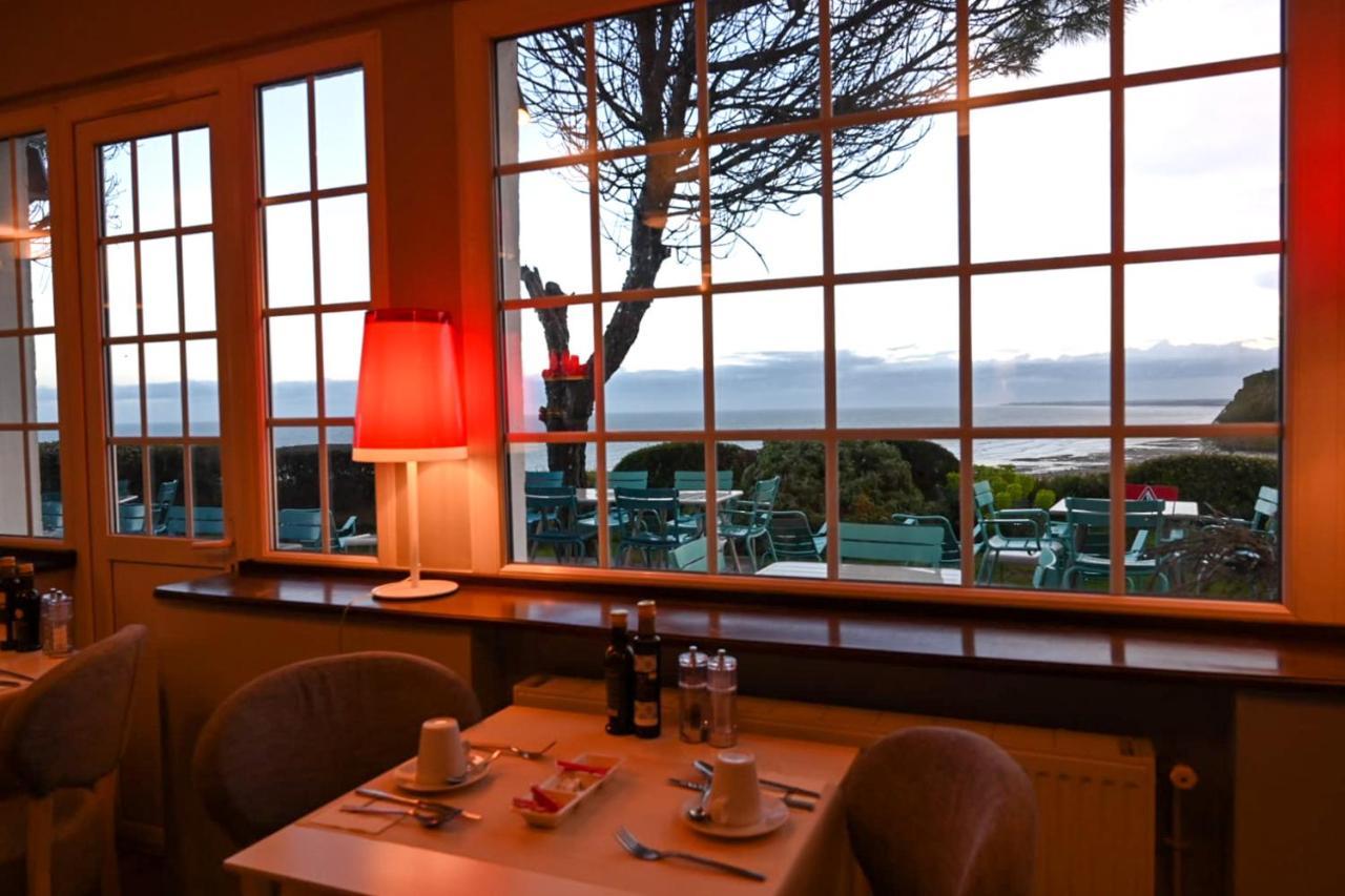 The Originals Hotel Le Cise Restaurant Chambres Et Suites Ault Exteriör bild