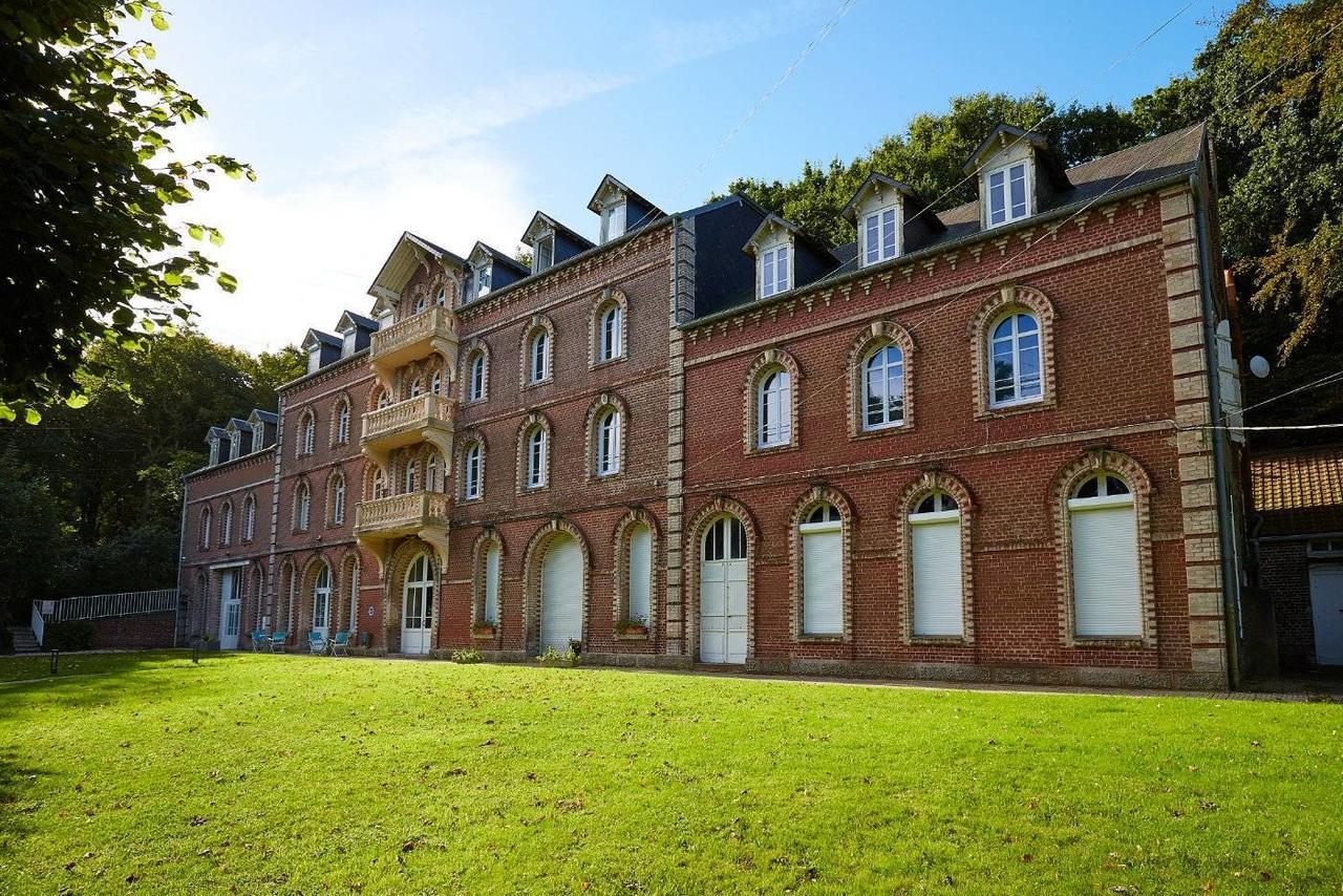 The Originals Hotel Le Cise Restaurant Chambres Et Suites Ault Exteriör bild